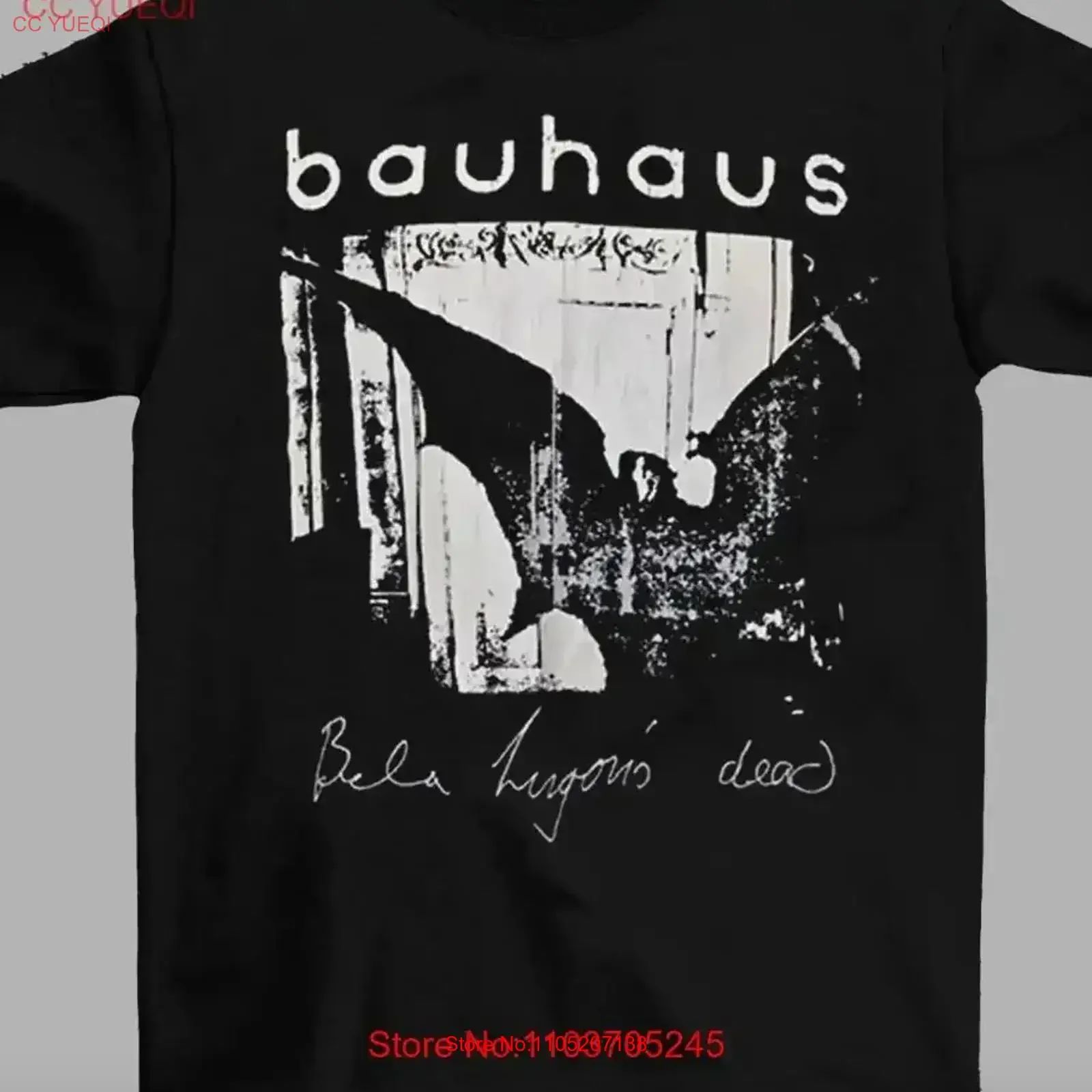 Bauhaus algodón para ventilador negro todas las tallas camiseta vintage lavado Top uso diario ropa de diseñador elegante homme vintage lavado