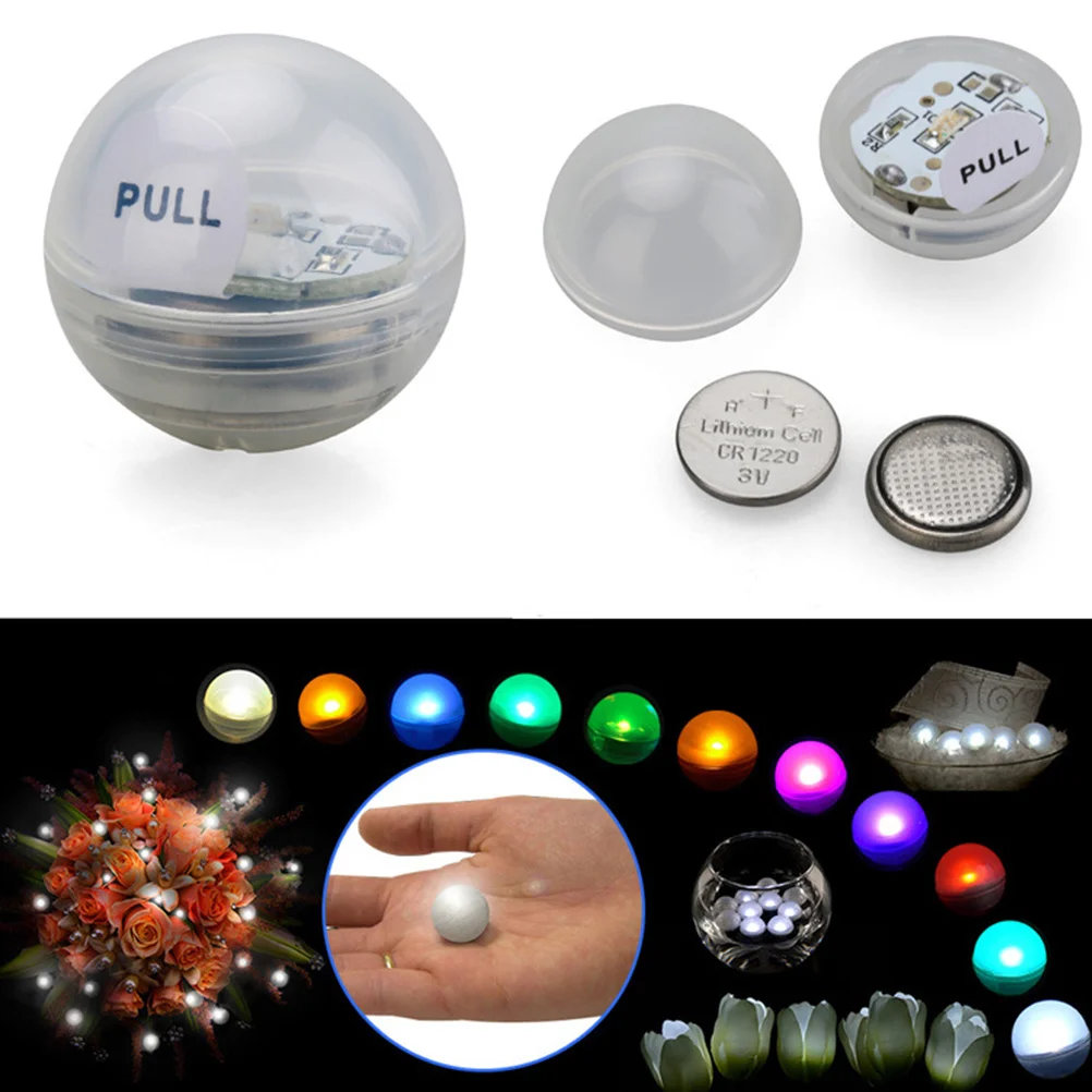 

12pcs Led Floating Light Rgb Color Changing Globe For Pool Garden Decoration Floating Ball Lights Led Ball Lights