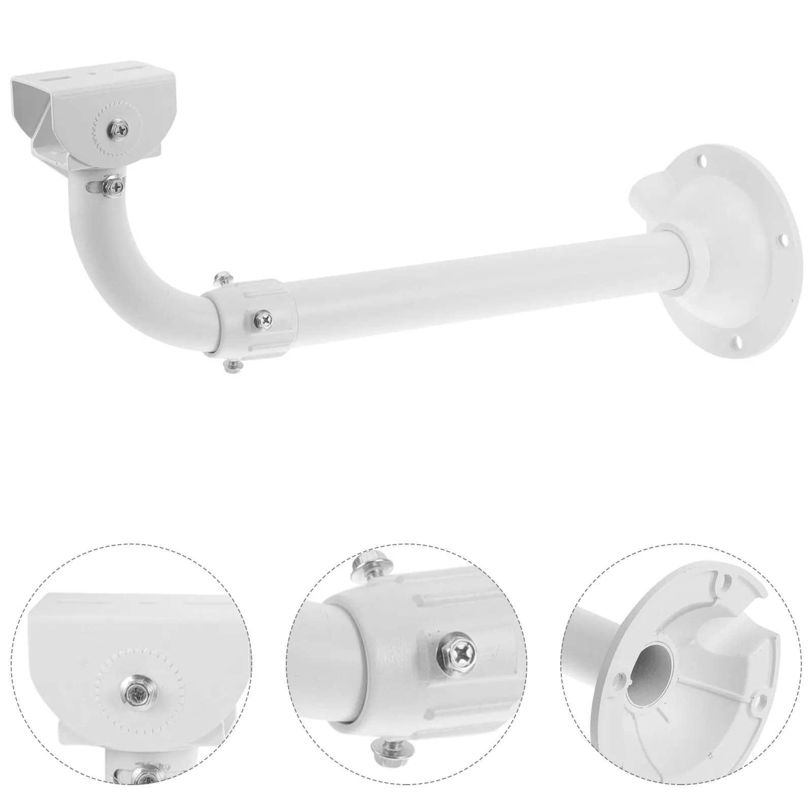 

Camera Wall Mount Bracket Adjustable Aluminum Alloy Security Camera Holder Ip Surveillance Stand Retractable Monitor