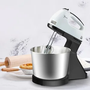 Küchenstützen Lebensmittelmixer, Elektromischer, Desktop -Eierschläger, Creme -Kuchen -Teig, Milchkaster, Küchenmaschine, 110 V, 220 V 12 Hauptverkaufsmischmaschine - №8