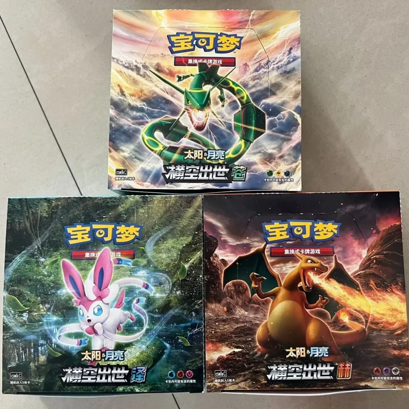 

100%Original Pokemon Card Anime Trade Game PTCG Sun&Moon Simplified Chinese All Series Authentic Cards Booster Packs Child Gift
