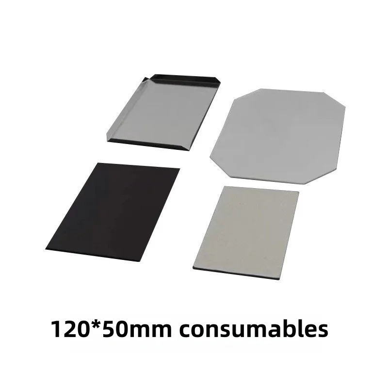 

New DL 50x120mm Rectangular Steel Magnet & Rotary Tinplate Badge Maker Set Manual Square Refrigerator Magnet Machine With Molds