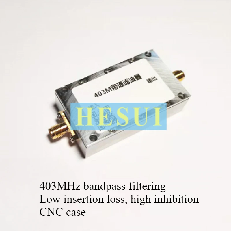 403MHz Bandpass Filter Satellite Device Receiver Filter RF 4MHz Bandwidth