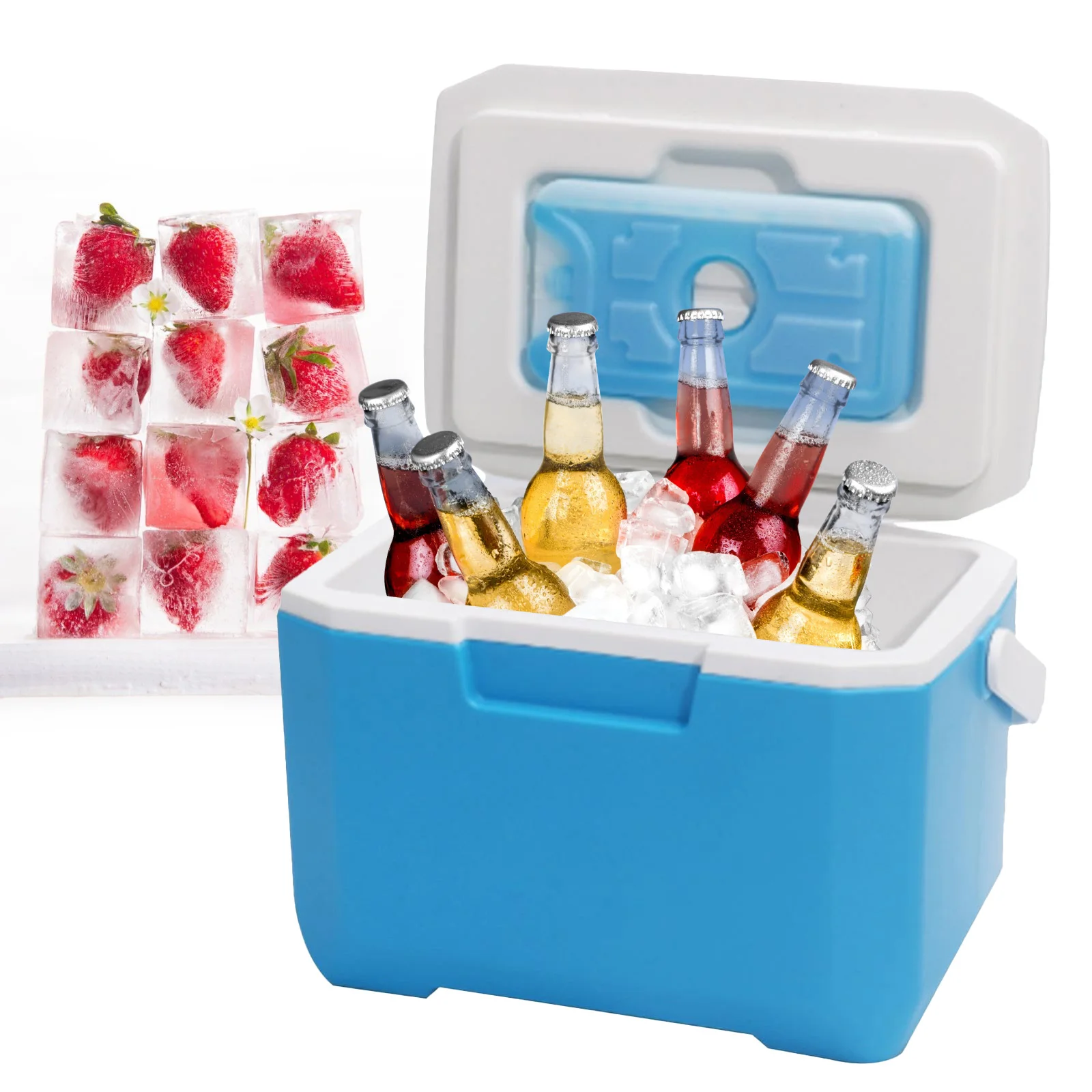 

6L Car Refrigerator Mini Fridge Freezer Portable Compressor Outdoors Cooler Ice Box for Camping