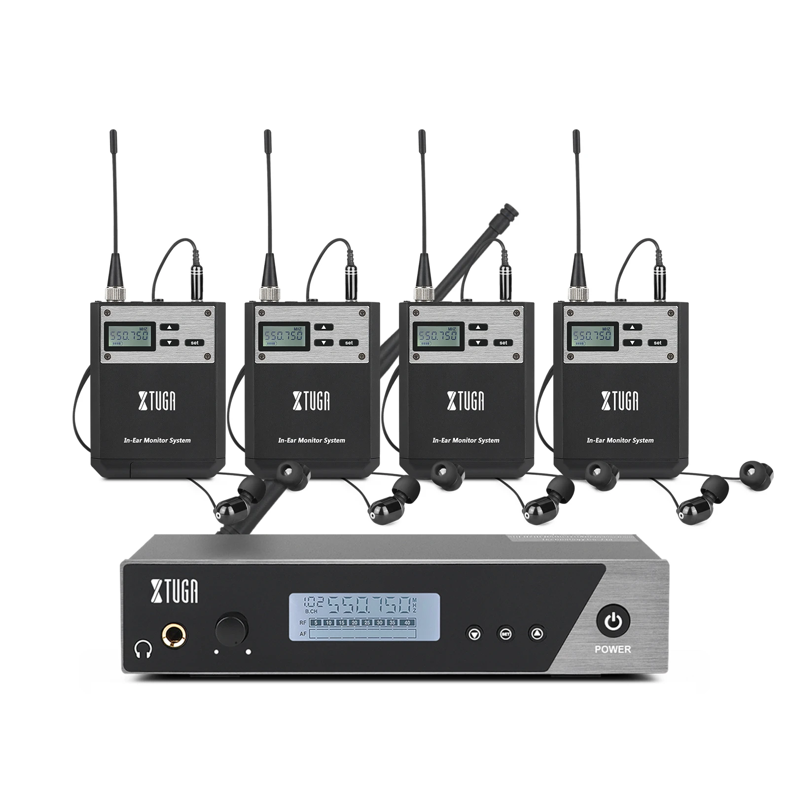 

Metal Portable Stage Performance Professional in Ear Monitor Systems