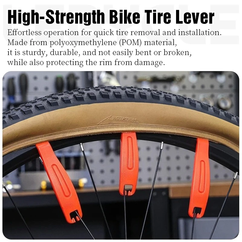 

3 шт. сверхлегкие велосипедные рычаги для шин MTB/дорожный обод, ложка для замены шин, набор инструментов для снятия велосипеда