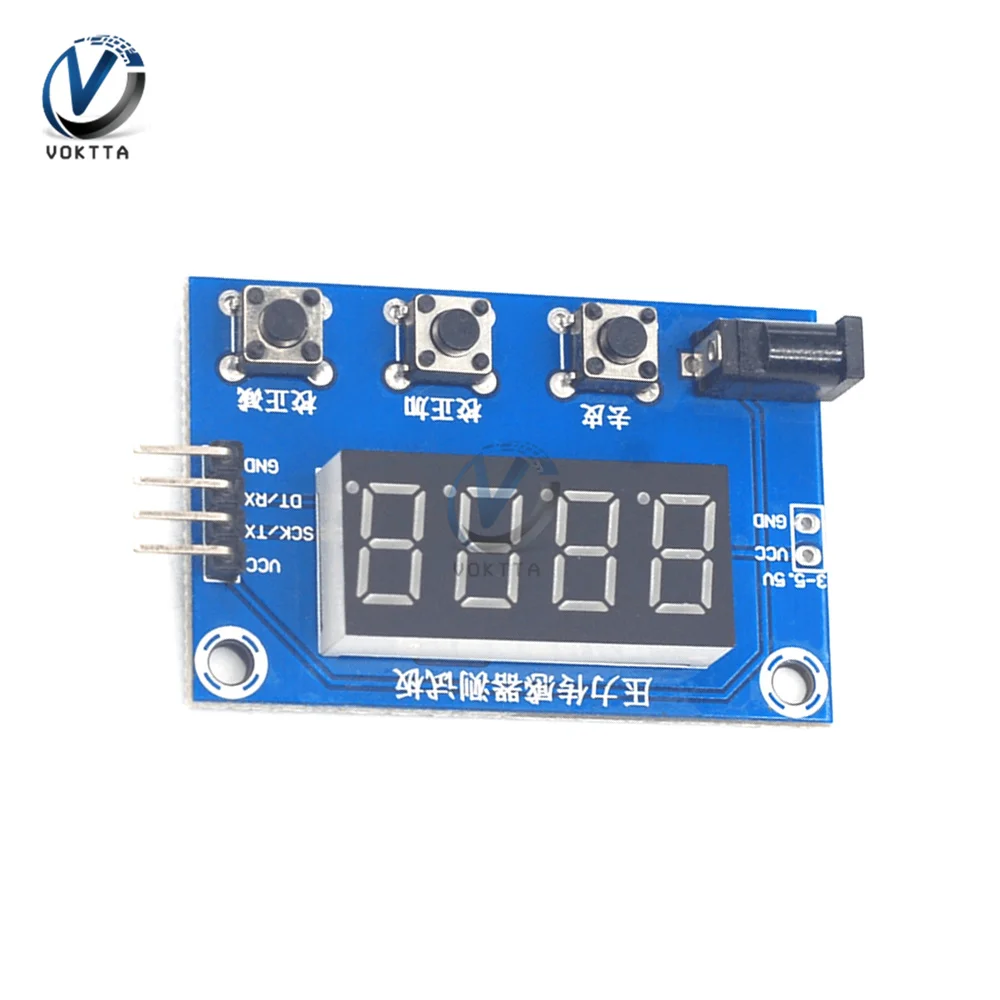 HX711 Pressure Sensor Weight Pressure Sensor AD Module Digital Display Electronic Scale Weighing Pressure Sensor Module