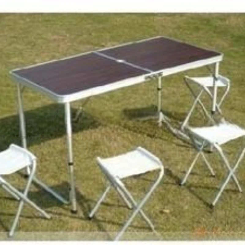 

Garden tables and chairs, five-piece set of aluminum tables and chairs, outdoor casual dining tables and chairs