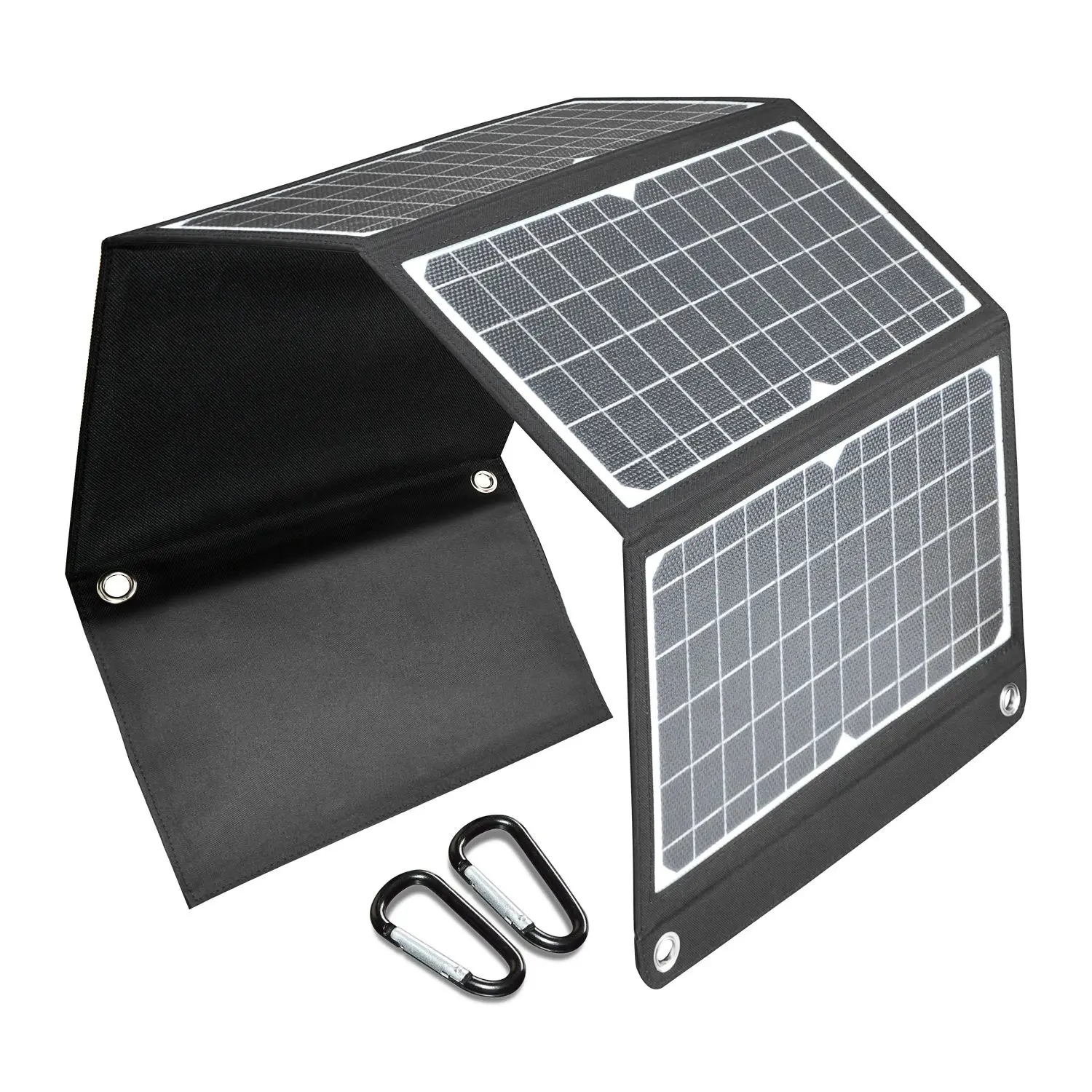 

100W Monocrystalline Silicon Folding Solar Power Panel Cell Phone Regulator Fast Charging Outdoor Solar Panel Folding Charging