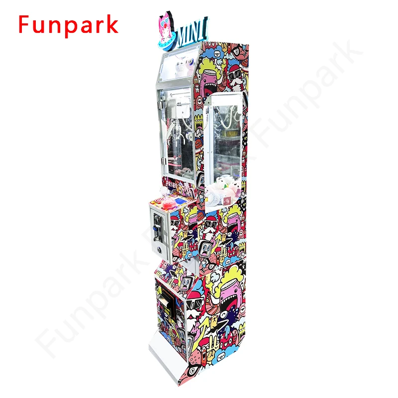 Direct Factory Manufacturer Coin-Operated Mini Toy Crane Machine for Entertainment Centers