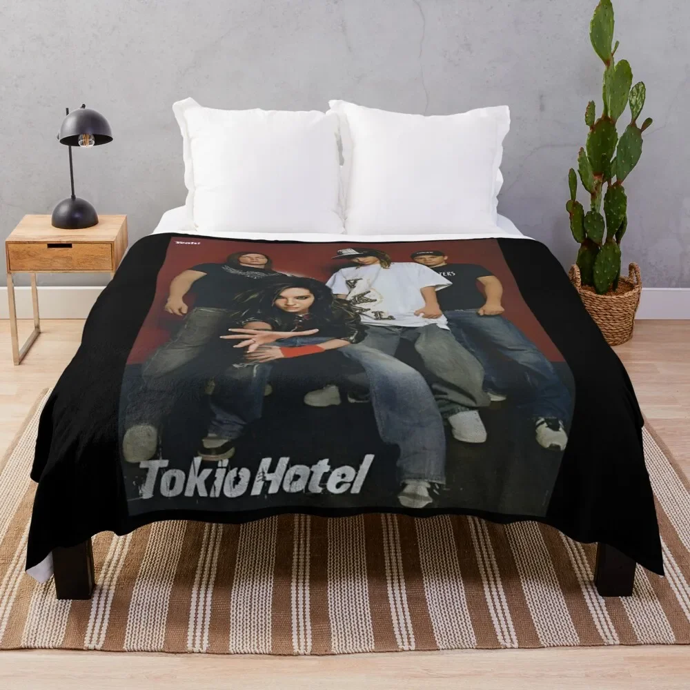 

Tokio hotel 3 Throw Blanket Cozy Throw Blanket for Bed Sofa Chair