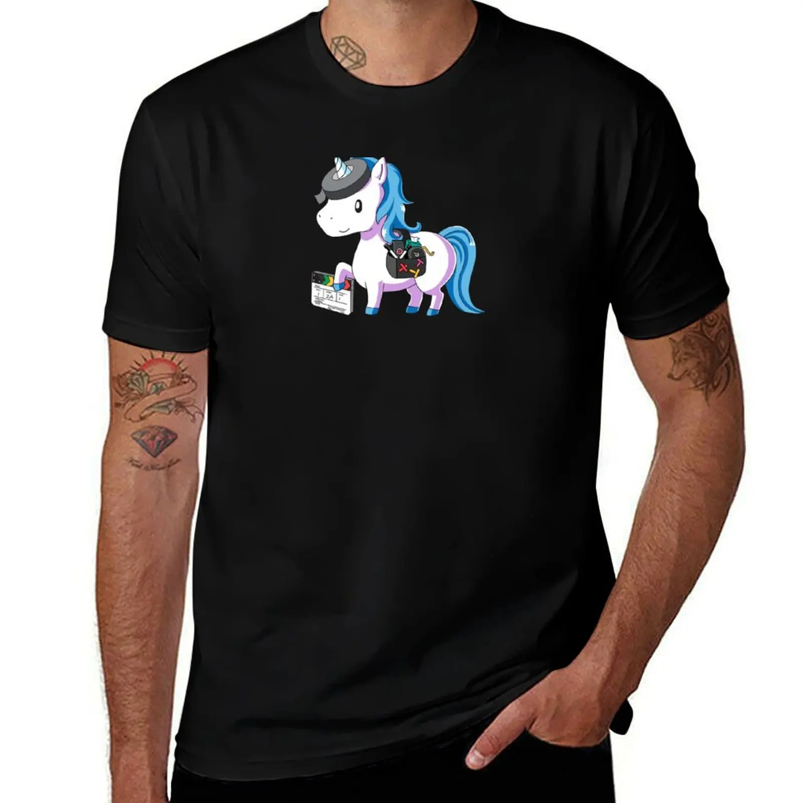 

Film Unicorn Cute Graphic Design T-Shirt blacks fashion shirts tshirts personalised men workout shirt