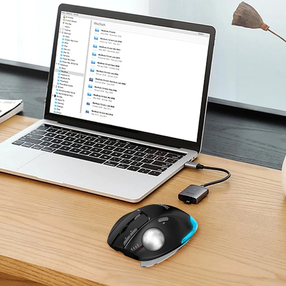 

Ergonomic Gamer Mice 2.4G Programmable Mouse 8 Buttons 4800DPI 5 Level DPI Adjustable for PC Computer Accessories