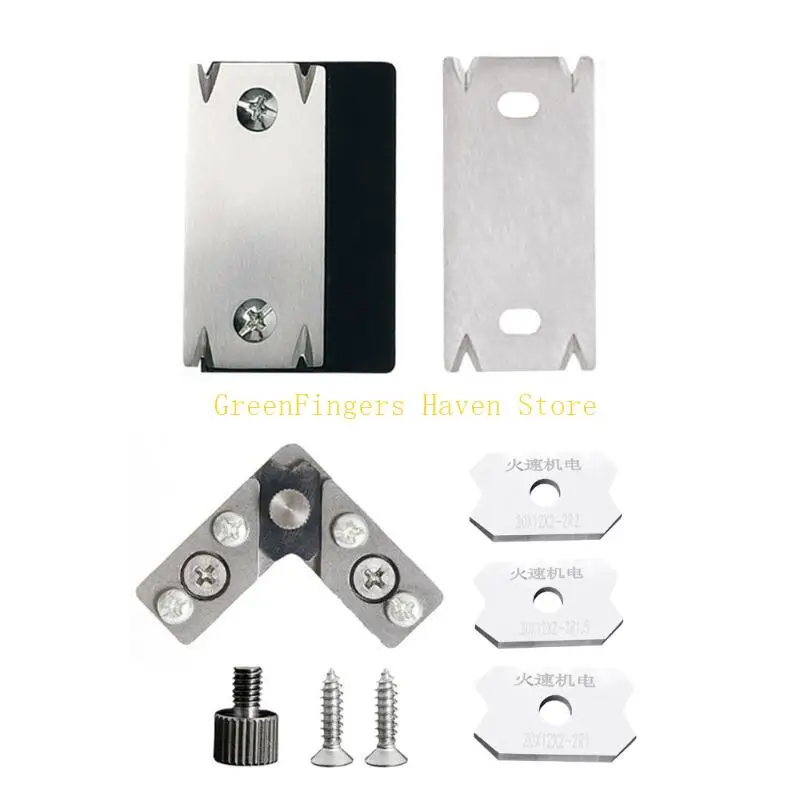 F68D سكين التشذيب النجارة حافة الزاوية المسوي النجارة أداة إزالة الأزيز #2