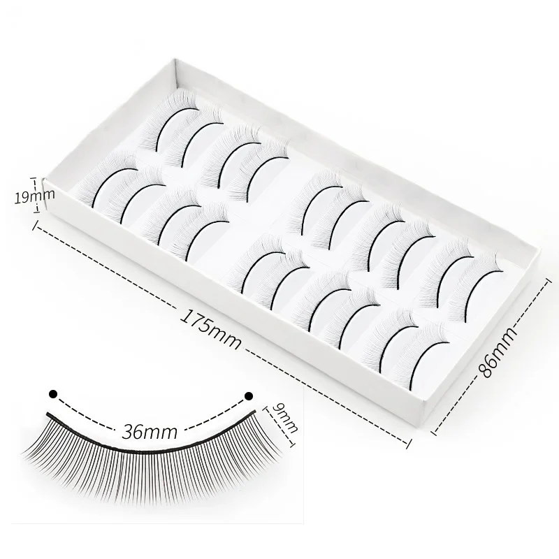 Mannequin d'extension de cils fait à la main pour débutants, formation, pratique, faux cils, coussinets, fuchsia, outils d'extension des yeux