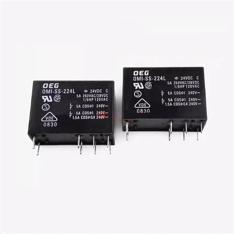 

NEW OMI-SS-224L OMI-SS-224LOMI-SS-224L 24V DCV24 24DCV 5A 8PIN