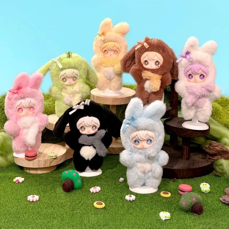 

Новый натуральный кролик, блестящий, блестящий мир, серия, слепая коробка, сумка, подвеска, подарки для девочек, загадочная коробка, аниме-фигурки, мультяшные