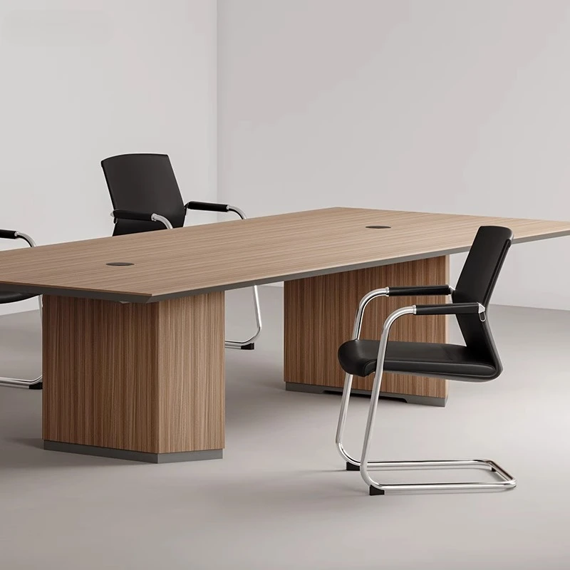 Simple Office Conference Chair, Home Study Computer Office Leather Chair, Steel Arched Foot Chair, Ergonomic Chair