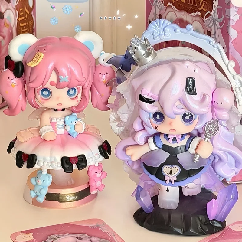 

Genuine Ghost Keeno 4th Miracle Feast Series Blind Box Trendy Toy Cute Anime Figure Desktop Ornament Kawaii Doll Gift For Girls