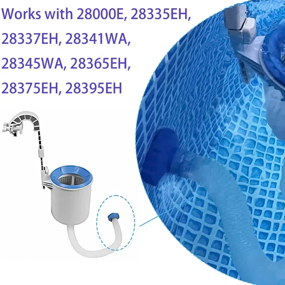 Für Intex 25016, oberirdischer Pool-Skimmer-Schlauch und Adapter B, Ersatzteil-Set, Zubehör für Whirlpools im Freien