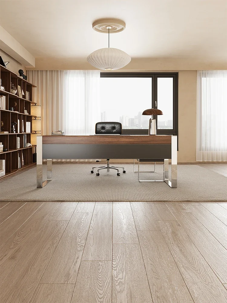 Living room long desk chairperson boss office desk study computer notebook desk