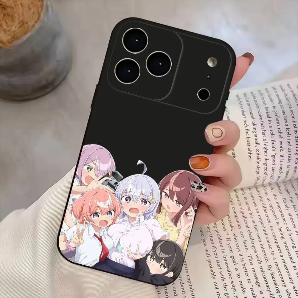 

Yowayowa Sensei Anime Phone Case For iPhone 17,16,15,14,13,12,11 Plus,Pro Max,Soft Silicone Cover