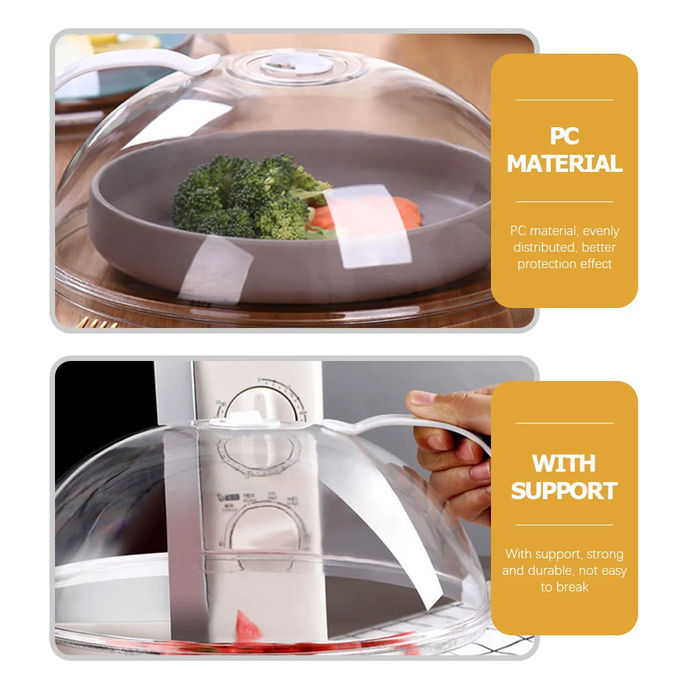 

1Set Food Covers Transparent Fresh-Keeping Cover Sturdy Support Protects Food from Bugs and Dust for Outdoor Use
