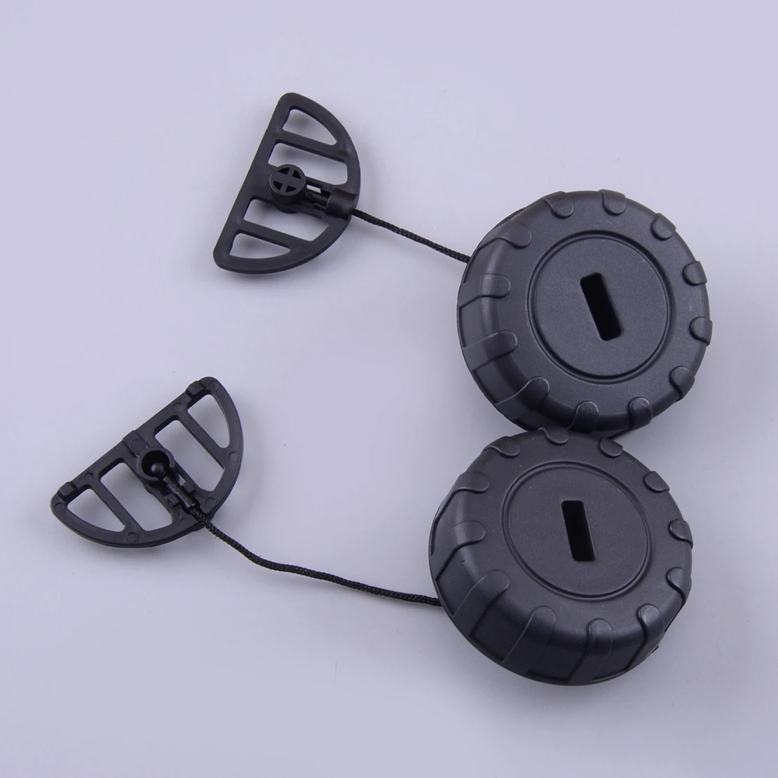 

2Pcs Black Fuel Gas Oil Tank Filler Caps Covers Plastic Fit for Stihl Chainsaw 017 018 MS170 MS180 1130 350 0500
