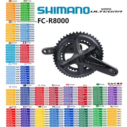 Shimano Ultegra R8000 11 Speed Crankset 165mm 170mm 172.5mm 175mm 50-34T 52-36T 53-39T Road NO BB/BB72/BBR60