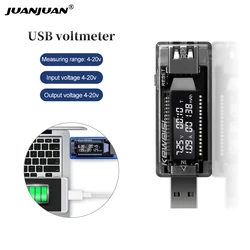 3 IN 1 USB Detector Voltmeter Ammeter USB Tester Voltage Current Tester Power Capacity Tester Meter Voltage Current