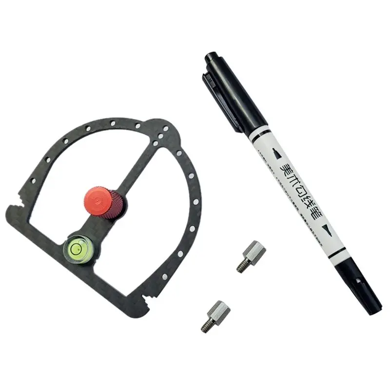 A49K-RC Car Body Shell Wheel Eyebrow Pen RC Car Shell Wheel Cutting Tool Locating Tool DIY Tools Replacement Spare Parts Accesso