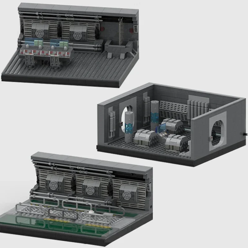 Moc Gebäude Ziegel Berühmte Star Film Modell Rebel Basis Diorama Technologie Modulare Blöcke Geschenk Weihnachten Spielzeug DIY Sets Montage