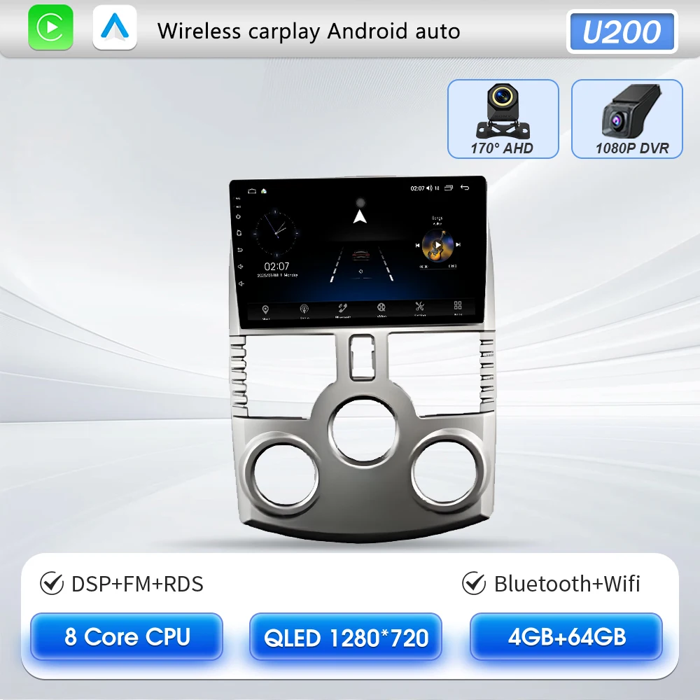 Android 16 Carplay voor Toyota Rush DAIHATSU TERIOS Multimedia autoradio GPS-navigatie touchscreen stereo radio geen 2 Din DVD