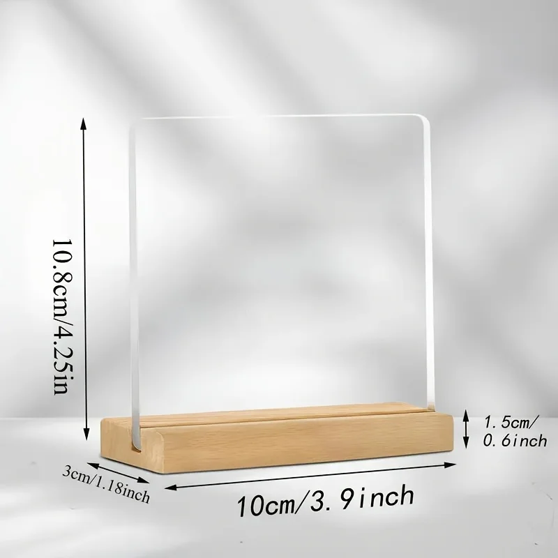 Graduation Gifts for Teachers Appreciation - Inspirational Acrylic Sign with Wooden Stand, Thank You Gifts for Women Men Friends