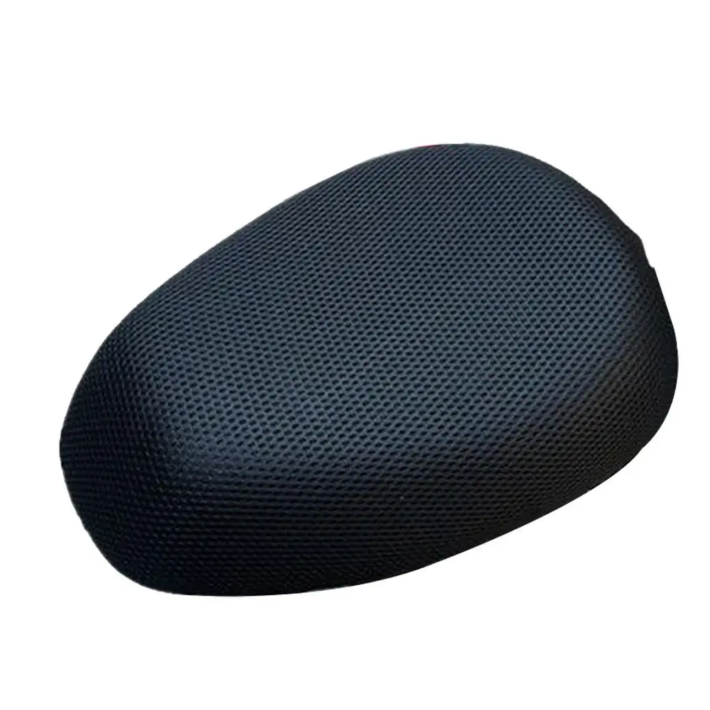 Motorcycle Cushion Net Cover 3d Mesh Fabric Anti-skid Electric Scooter Pad Cover Covers Breathable Summer Bike J4j3