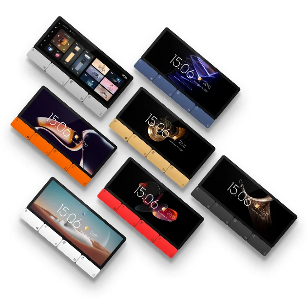 2025 Smart Home Zigbee Gateway 6.2 Inch Touch Panel Intelligent Central Control Touch Screen Control Panel F5