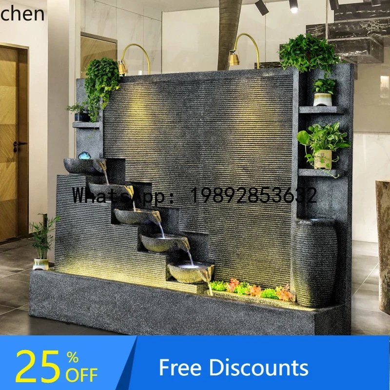 A2-26  Water Feature Villa Landscape Opening Wealth Courtyard Screen Decoration European Style Floor Fountain Ornament
