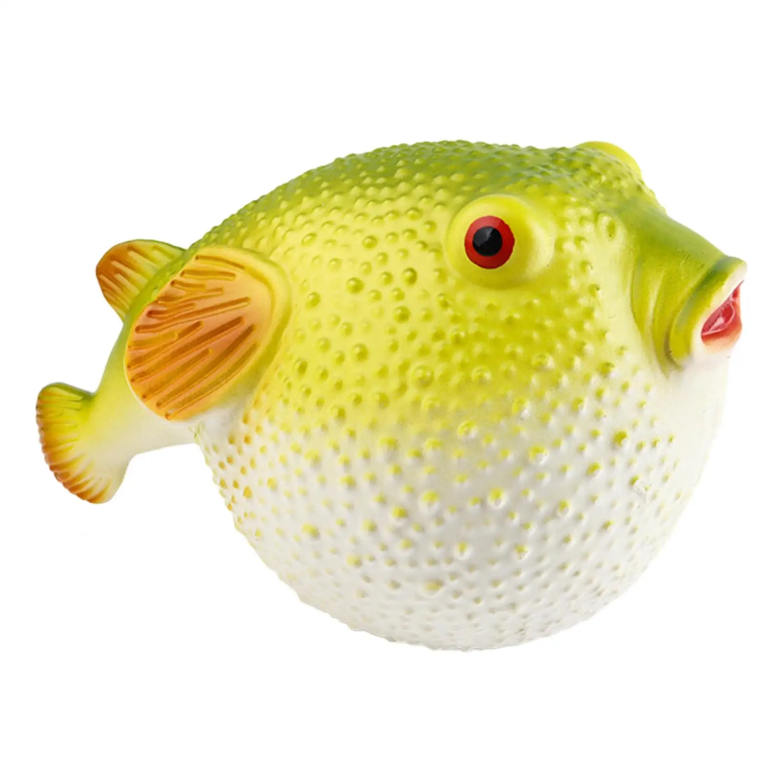 Small Animal Toy Stretch Toy Pufferfish Figure Model Novelty Squeezing Fidget