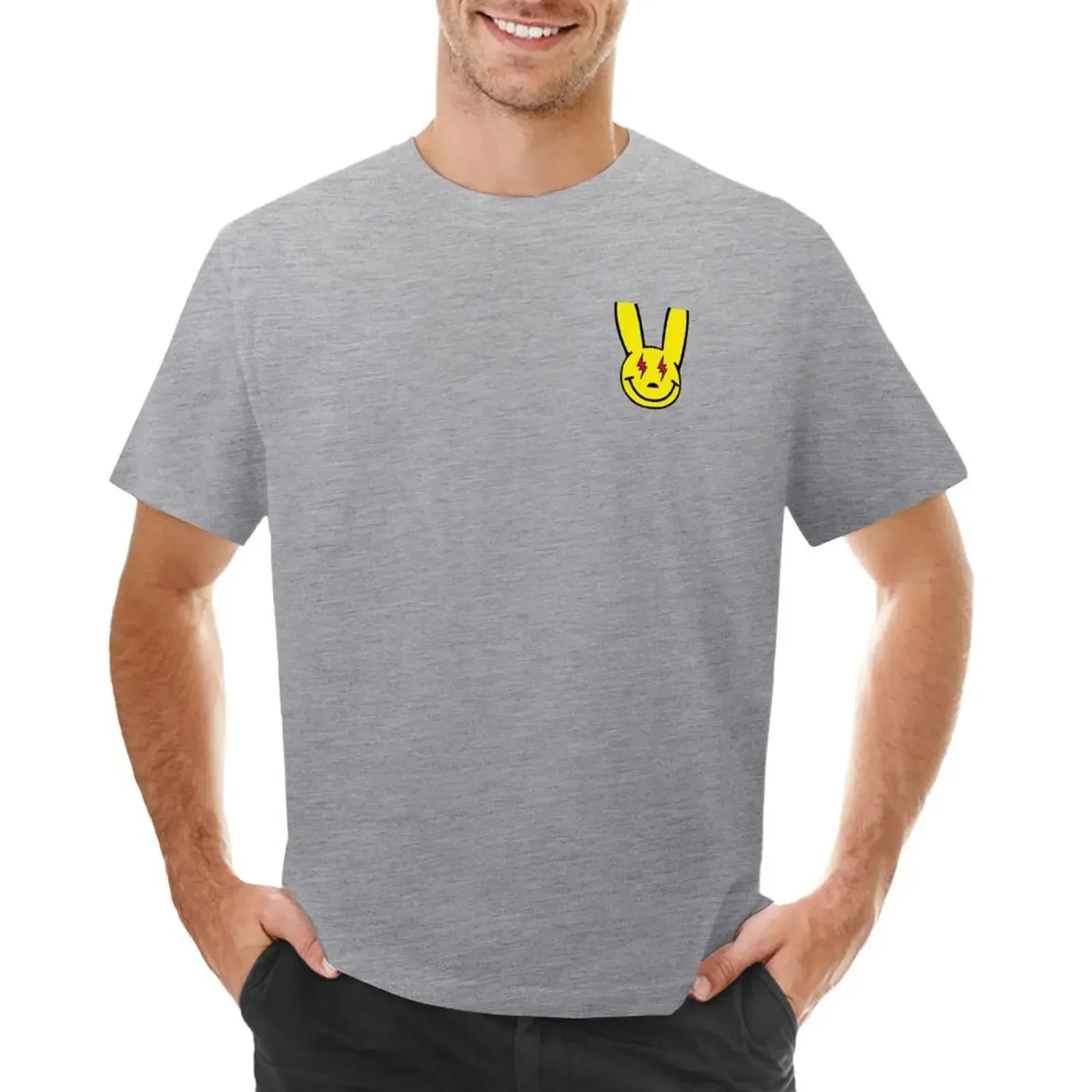 Bad Balvin x J. Bunny T-shirt for men graphic shirts graphic tees summer tops t shirts manga vintage anime clothes heavyweight image 5