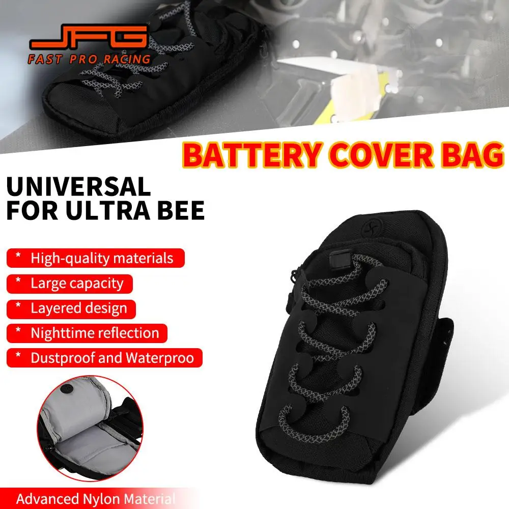 

Electric Motorbike Battery Cover Bag tank Bags Motorcycle Accessories Storage Nylon Bag Universal For Surron Light Bee Ultra Bee