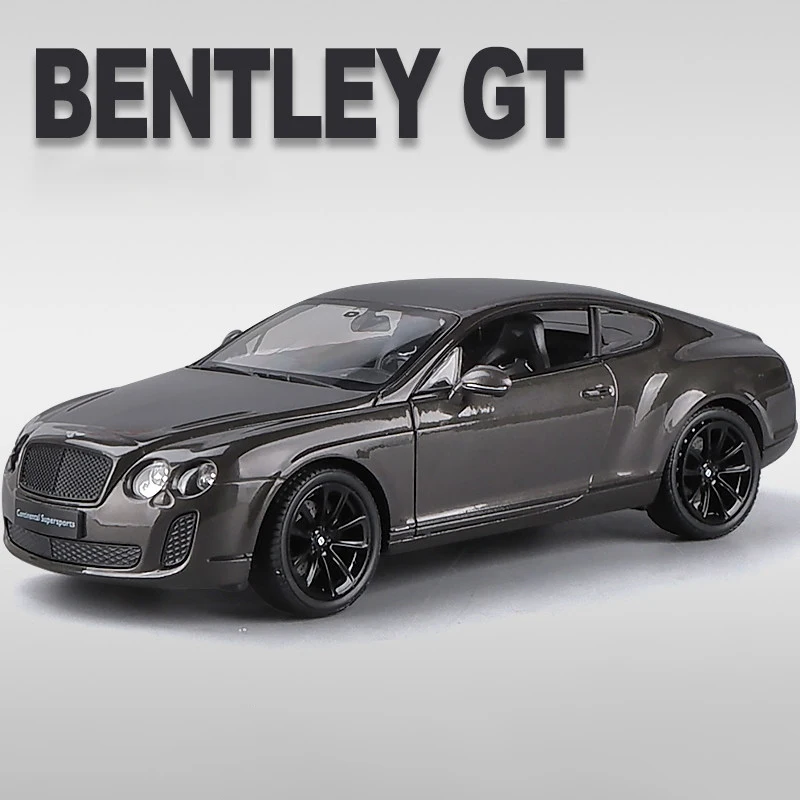 WELLY 1:24 Bentley Continental Supersports Alloy Car Model Diecasts & Toy Vehicles Collect Car Toy Boy Birthday gifts