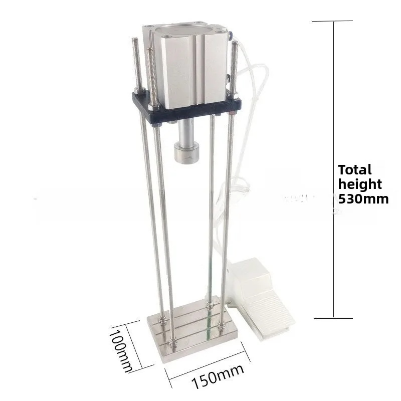 Pneumatic capping machine Semi-automatic wine bottle beverage glass bottle cap sealing machine Beer bottle capper