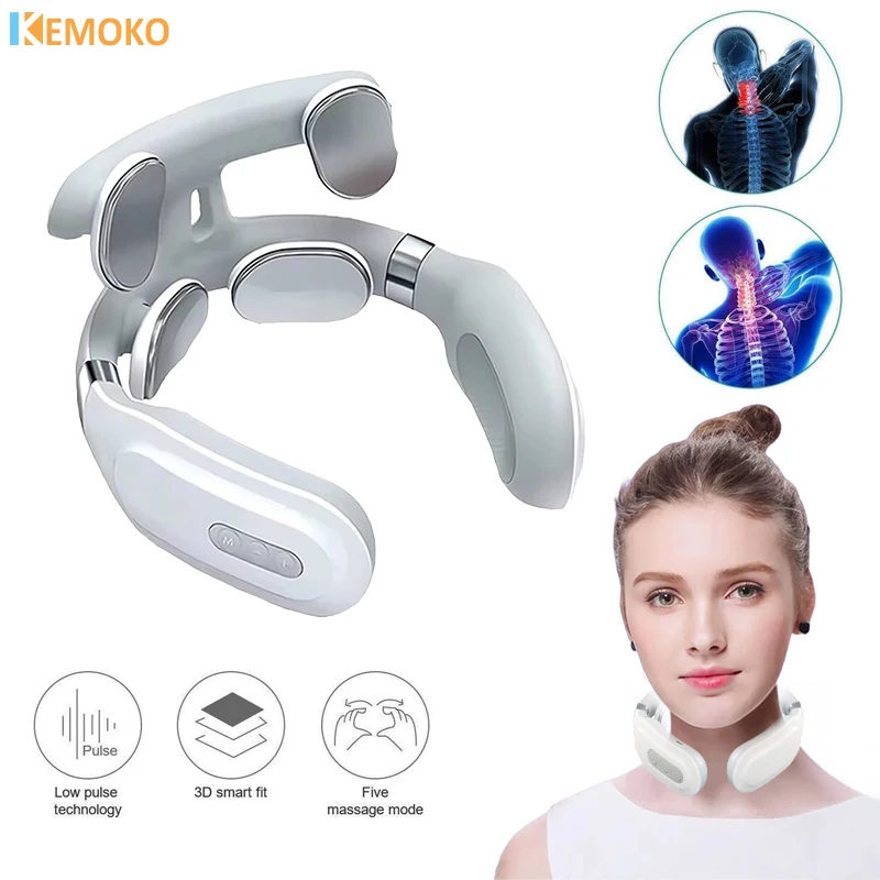 

Neck massager with hot compress and vibration massage to promote blood circulation in the neck and prevent cervical spondylosis