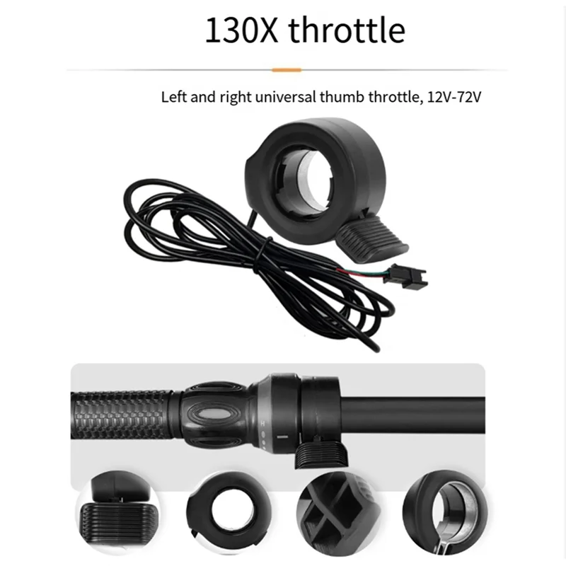 

36V 48V 26A Brushless Controller G20 Meter LED Display+130X Throttle Kit For Electric Scooter E-Bike Repair Kit