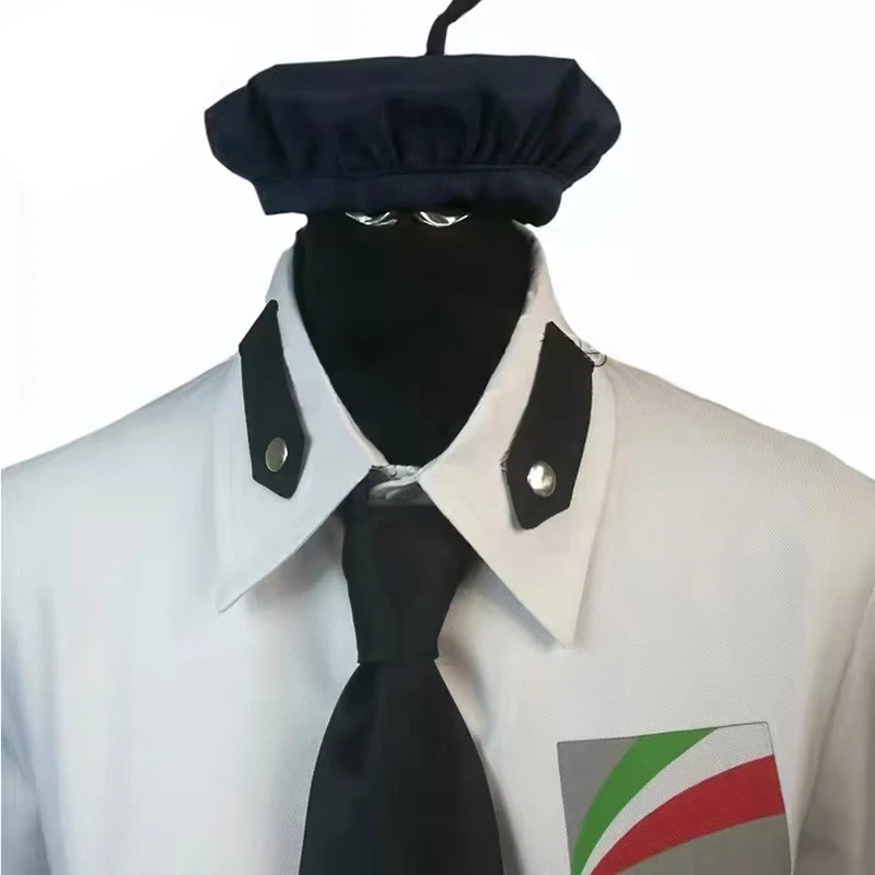 Anime GIRLS und PANZER Anzio High School Anchovy Carpaccio Pepperoni Cosplay Costumes Women Pleated Skirt School Uniform Suit - view 5