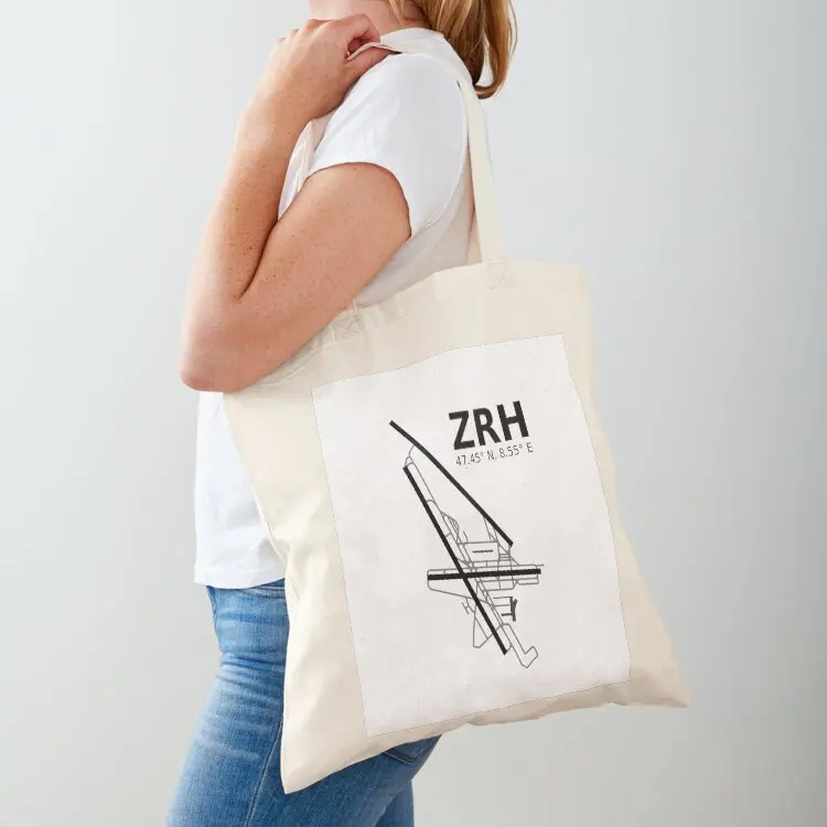 

Zurich Airport Tote Bag women bag cloth bag woman university shopper Gift