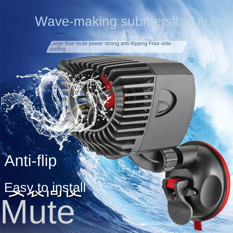 Xilong 200 Surf Pump, Fish Tank, Aquarium, Wave Making, Silent Suction Disc, Magnet, Flow Making, and Fish Flushing