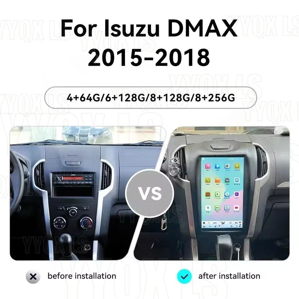 11.6Inch Car Radio For Isuzu D-MAX 2 2012-2018 For Chevrolet Holden S10 Android Multimedia Video Player GPS Stereo 4G Carplay