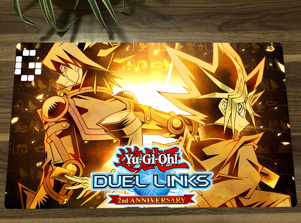 YuGiOh Duel Links TCG CCG Playmat Trading Card Game Mat Table Desk Gaming Play Mat Mousepad Mouse Pad 60x35cm