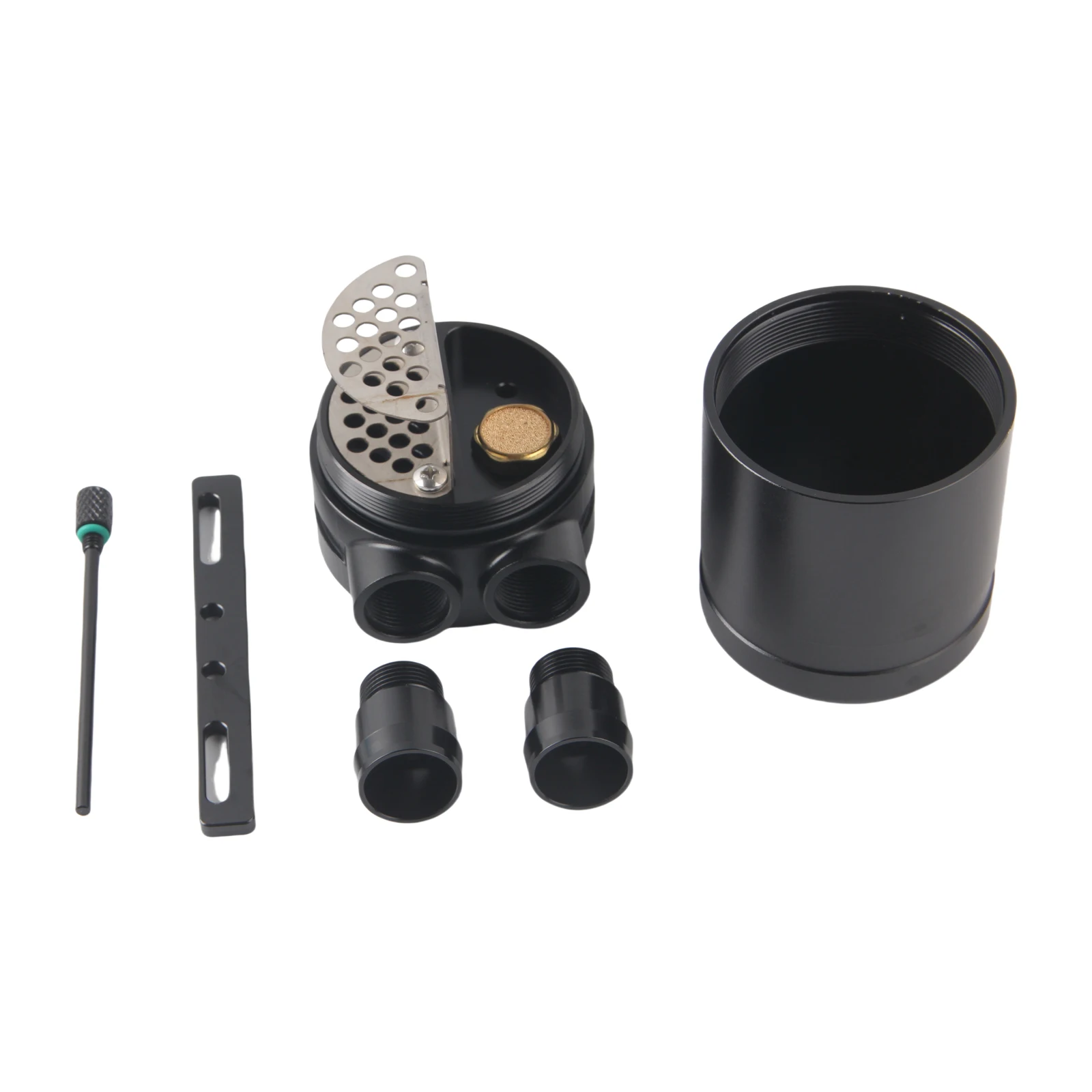 جديد AN10 أدوات ملحقات السيارة الألومنيوم سباق النفط خزان الصيد/علبة مستديرة يمكن خزان توربو النفط الصيد يمكن/يمكن الصيد العالمي